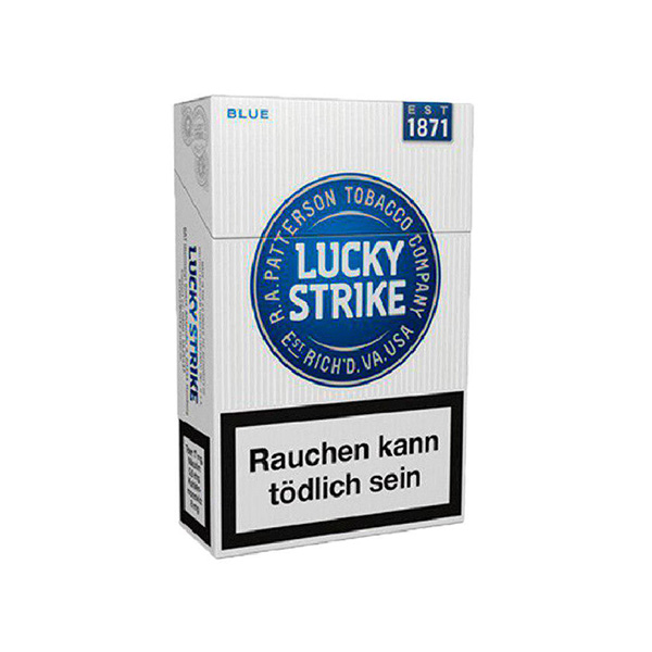 Buy Lucky Strike Blue Cigarettes Online At Best Price. Your order will reach you within a short period. Buy cheap Lucky Strike Blue cigarettes online worldwide shipping. Best store to buy Lucky Strike Blue cigarettes Europe. Duty free Lucky Strike Blue cigarettes for sale online in UK