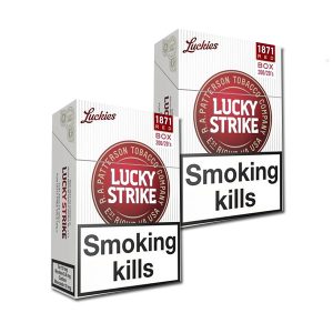 Buy Lucky Strike Red Cigarettes Online At Best Price. Your order will reach you within a short period. Buy cheap Lucky Strike Red cigarettes online worldwide shipping. Best store to buy Lucky Strike Red cigarettes Europe. Duty free Lucky Strike Red cigarettes for sale online in UK